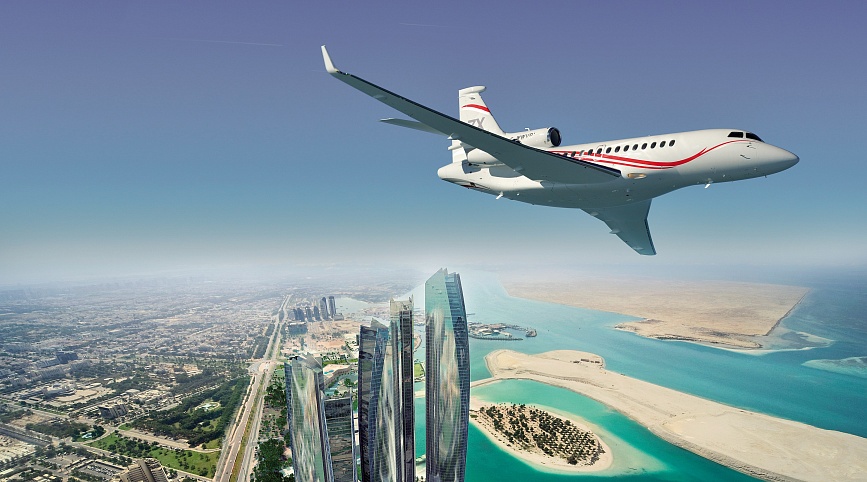 aereo d'affari Dassault Falcon 7X